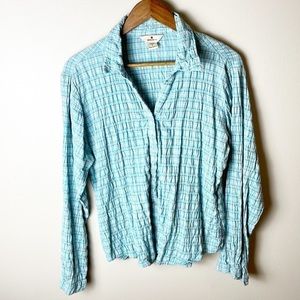 𝅺WOOLRICH button down shirt women size L